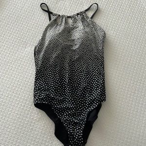 EUC - Swimsuit, great coverage of bodice & bum, size 10